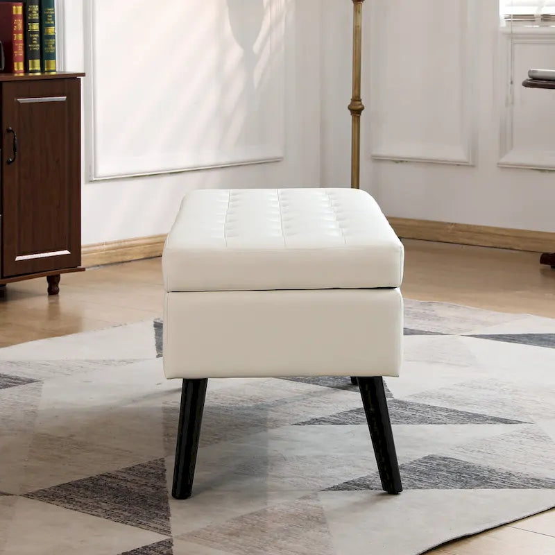 Banc de rangement pour bout de lit de chambre à coucher