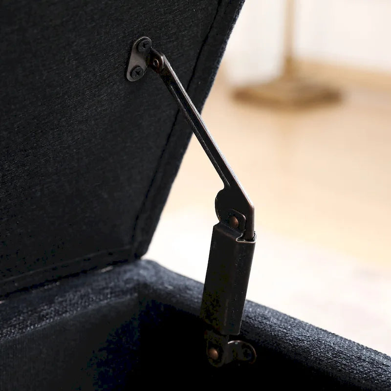 Banc de rangement pour bout de lit de chambre à coucher