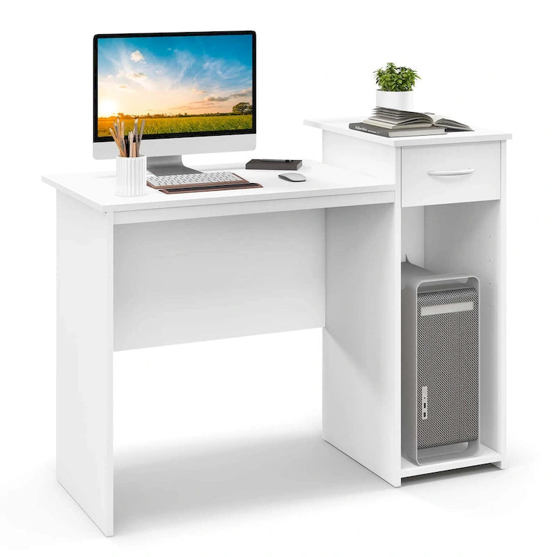 Bureau d'ordinateur avec tiroirs Coiffeuse