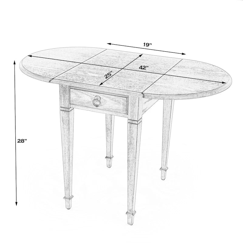 Table d'appoint pliante