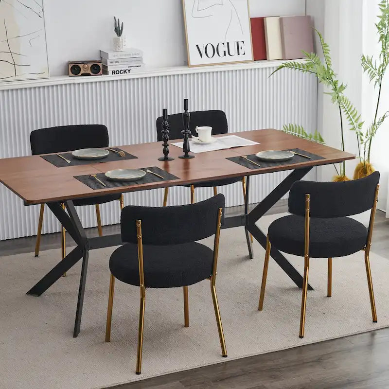 Chaises de salle à manger modernes du milieu du siècle