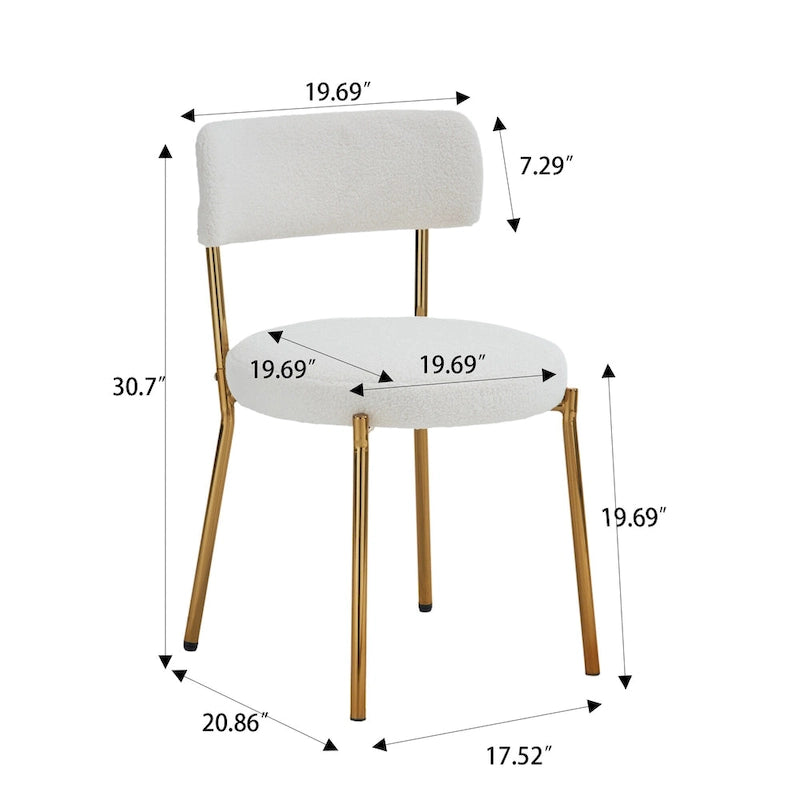 Chaises de salle à manger modernes du milieu du siècle