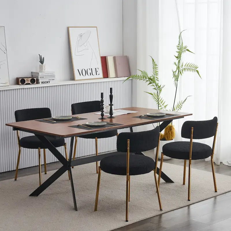 Chaises de salle à manger modernes du milieu du siècle
