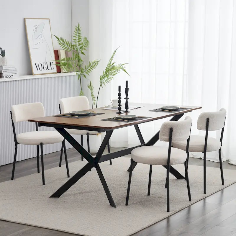 Chaises de salle à manger modernes du milieu du siècle