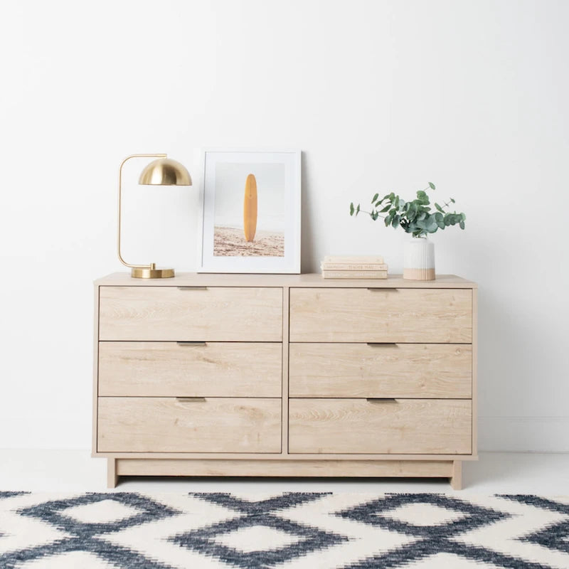 Commode effet bois