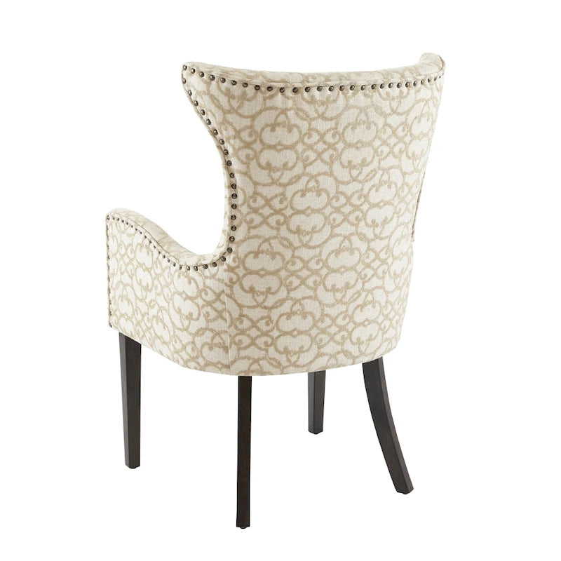 Chaise de salle à manger avec accoudoirs (ensemble de 2) - 25l x 26,5p x 39,75h (2)