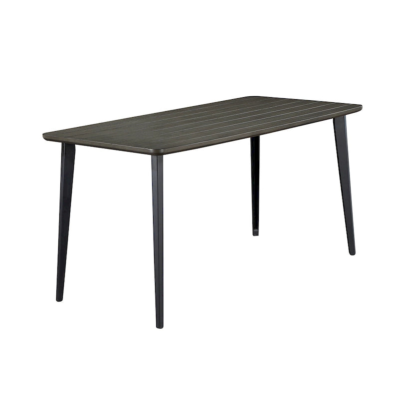 Table de salle à manger Mid-century Modern de 60 pouces