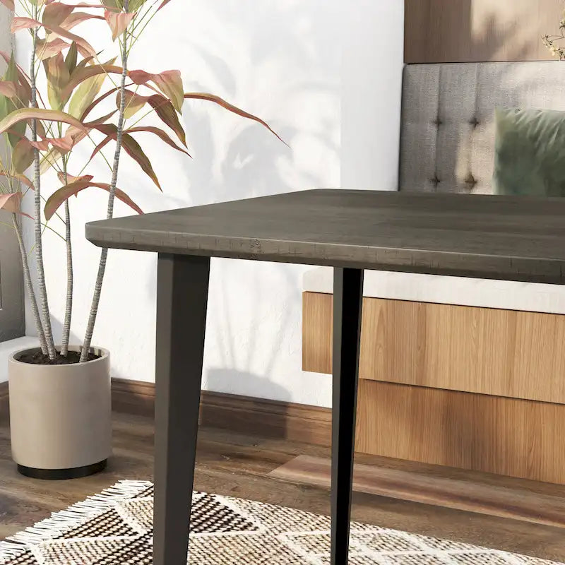 Table de salle à manger Mid-century Modern de 60 pouces