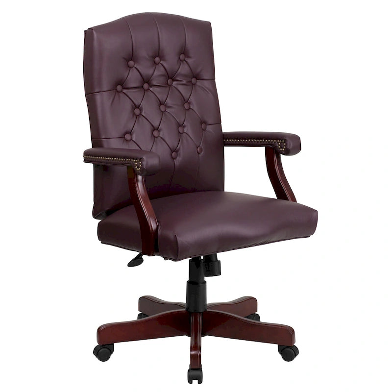 Executive Swivel Office Chair with Arms