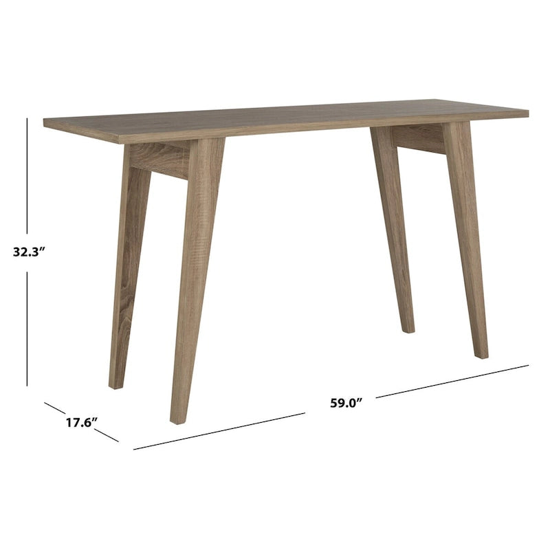 Table console - 59 x 17,6 x 32,3 - 59L x 18P x 32H