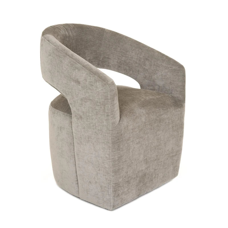 Modrest Angie Modern Grey Fabric Dining Chair