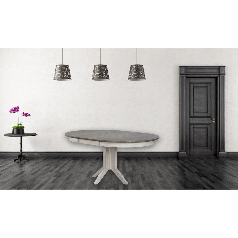 Table de salle à manger contemporaine ronde