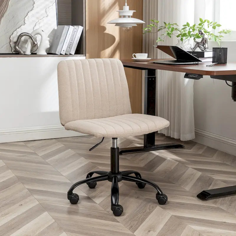 Fauteuil de bureau pivotant en tissu