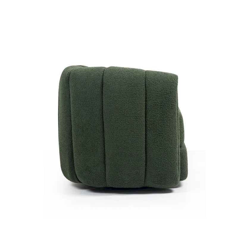 Fauteuil d'appoint pivotant Teddy Barrel