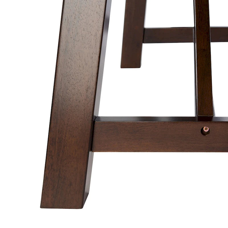 Table à manger rectangulaire marron - 57 L x 36 P x 30 H - 57Lx36Px30H